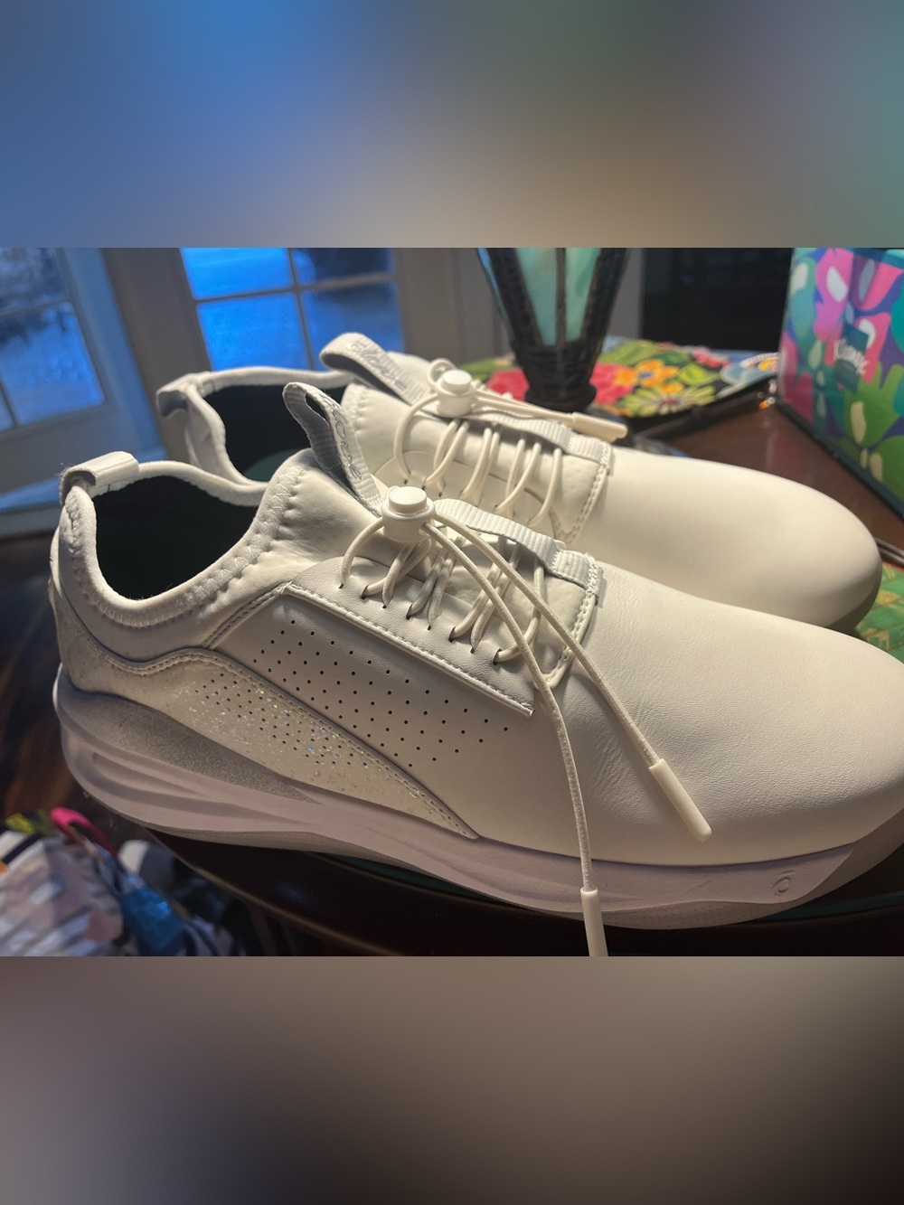 Clove Women's White Lace-Free Slip-On Sneakers women’s size 11 new! - Picture 6 of 6